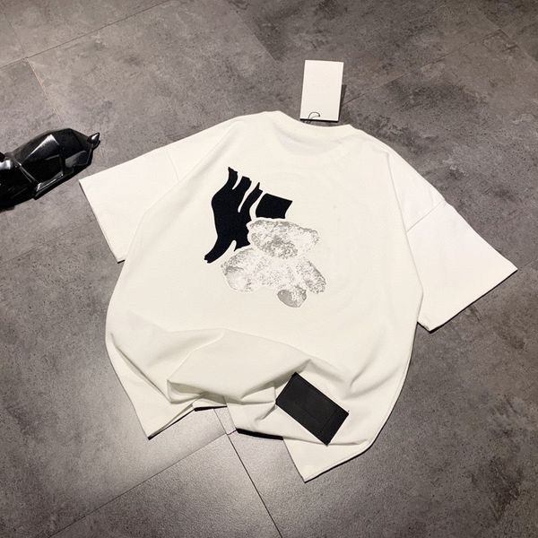luxury design fashion we + summer short sleeve dark bear night light men's and women's fashion casual loose short sleeve t-shirt, White
luxury design fashion we + summer short sleeve dark bear night light men's and women's fashion casual loose short sleeve t-shirt, White