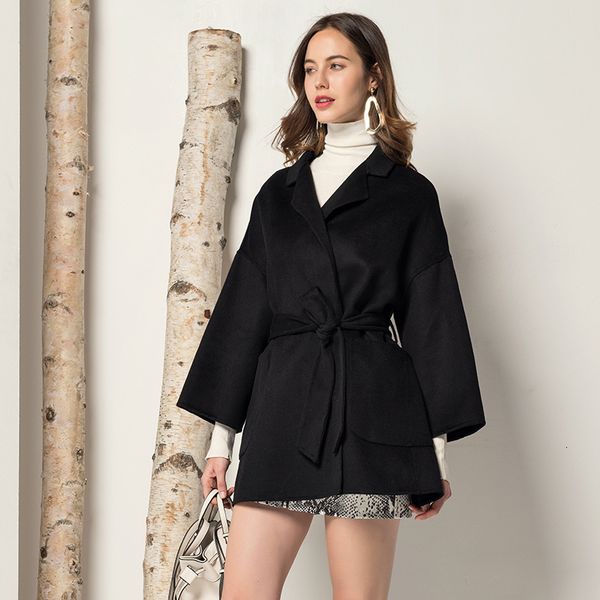 women's wool & blends real fur coat women korean elegant warm woolen 100% jacket abrigos mujer invierno f9021 yy1031 va1c, Black
women's wool & blends real fur coat women korean elegant warm woolen 100% jacket abrigos mujer invierno f9021 yy1031 va1c, Black