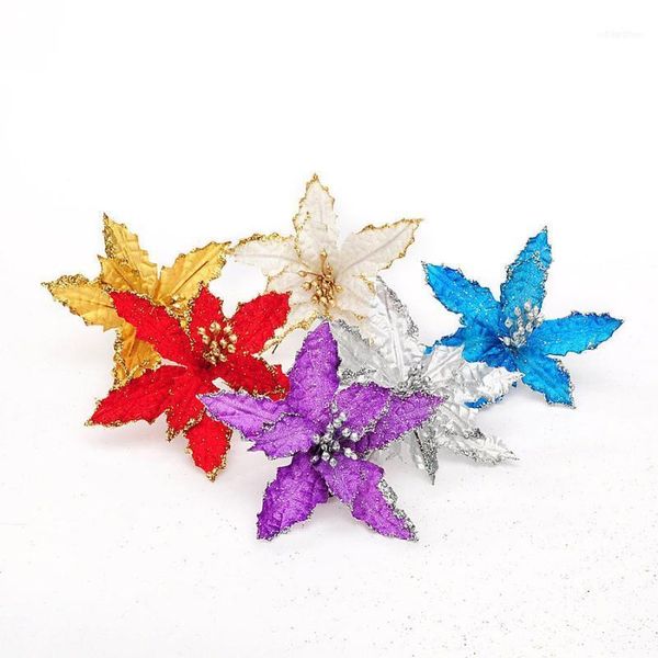 christmas decorations 10pcs cuttings artificial flowers sequins glitter poinsettia home ornament festivals wedding tree decor party supplies
christmas decorations 10pcs cuttings artificial flowers sequins glitter poinsettia home ornament festivals wedding tree decor party supplies
