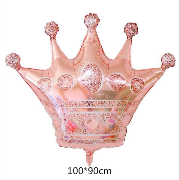 party decoration one large 39 inch princess rose gold crown baby shower birthday aluminum film balloon
party decoration one large 39 inch princess rose gold crown baby shower birthday aluminum film balloon