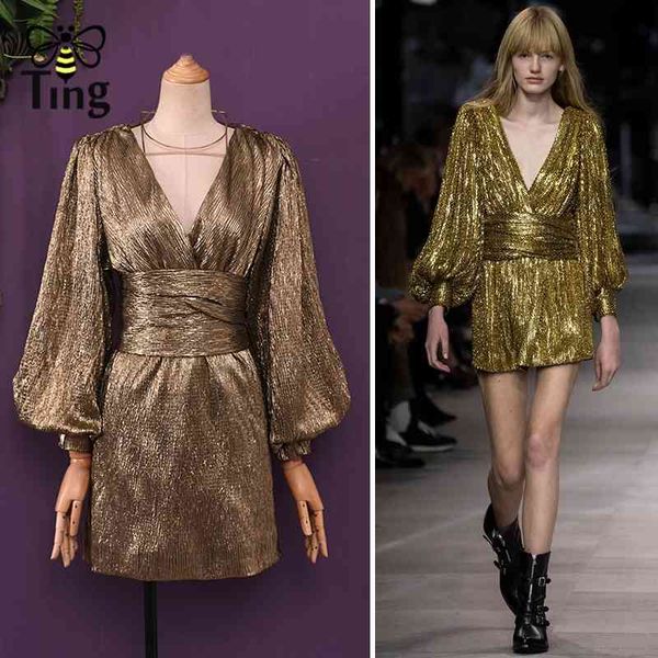 runway luxury party night mini dresses deep v neck shiny glitter short golden bling vintage trendy 210513, Black;gray
runway luxury party night mini dresses deep v neck shiny glitter short golden bling vintage trendy 210513, Black;gray