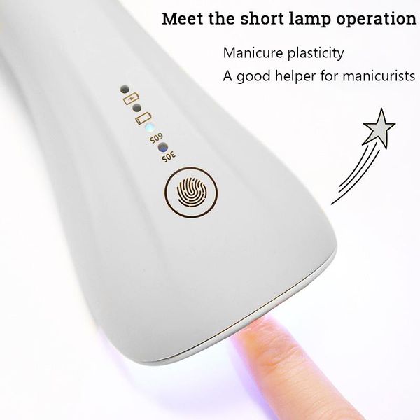 nail dryers 5w high-end handheld enhancement lamp contains lithium battery and has timing function to save time
nail dryers 5w high-end handheld enhancement lamp contains lithium battery and has timing function to save time