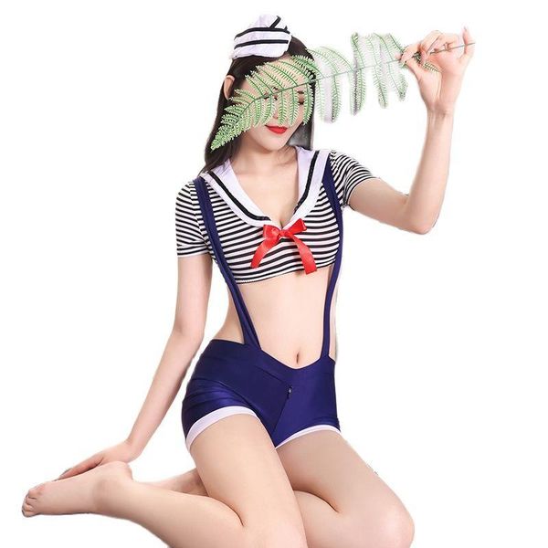 women's tracksuits 3pcs/set cosplay sailor erotic lingerie short sleeve bustier crop cropped shirt zipper open crotch ordinary sho, Gray
women's tracksuits 3pcs/set cosplay sailor erotic lingerie short sleeve bustier crop cropped shirt zipper open crotch ordinary sho, Gray