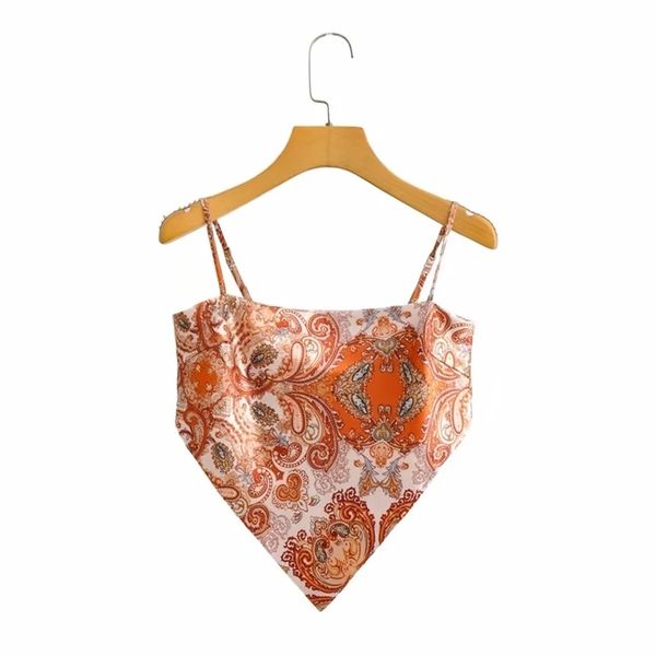 women summer vintage paisley printed spaghetti strap chic camis tank ladies backless bowknot sling 210524, White
women summer vintage paisley printed spaghetti strap chic camis tank ladies backless bowknot sling 210524, White