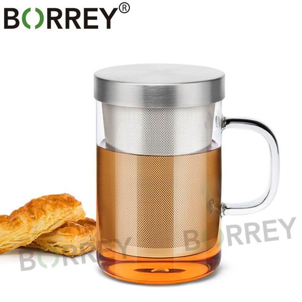 mugs borrey heat-resistant glass tea cup infuser mug with removable filter office coffee large tumbler flower teapot
mugs borrey heat-resistant glass tea cup infuser mug with removable filter office coffee large tumbler flower teapot