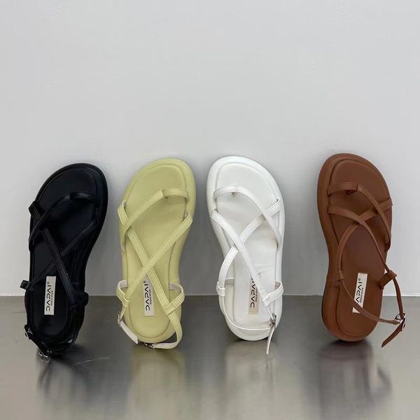 sandals dxfan buckle strap narrow band cross-tied chunky platform women separated toe brand design gladiator, Black
sandals dxfan buckle strap narrow band cross-tied chunky platform women separated toe brand design gladiator, Black