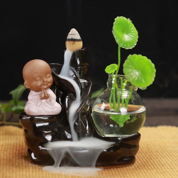 sachet bags 10pc incense cones + burner zen creative home decor the little monk small censer backflow use in teahouse
sachet bags 10pc incense cones + burner zen creative home decor the little monk small censer backflow use in teahouse