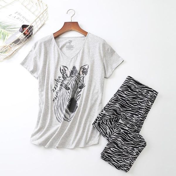 cotton womens sleepwears pajamas set women print cartoon plus big pyjama short sleeve t shirt femme mom pyjamas fashion summer, Black;red
cotton womens sleepwears pajamas set women print cartoon plus big pyjama short sleeve t shirt femme mom pyjamas fashion summer, Black;red