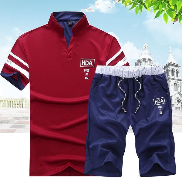 men's tracksuits zity mens tracksuit v neck shirt +shorts set casual summer breathable sport suit sweat male fitness, Gray
men's tracksuits zity mens tracksuit v neck shirt +shorts set casual summer breathable sport suit sweat male fitness, Gray