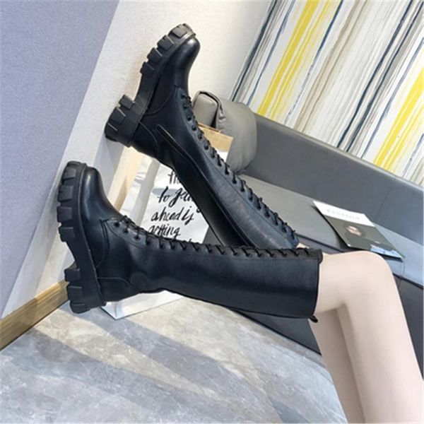 boots chunky platform shoes women autumn winter fashion lace up knee high long female waterproof pu leather booties white black1, Black
boots chunky platform shoes women autumn winter fashion lace up knee high long female waterproof pu leather booties white black1, Black