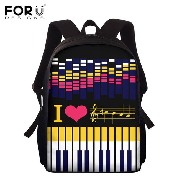 school bags forudesigns cool art piano with music notes 3d printed student comfortable teen boys girls book backpack mochilas
school bags forudesigns cool art piano with music notes 3d printed student comfortable teen boys girls book backpack mochilas