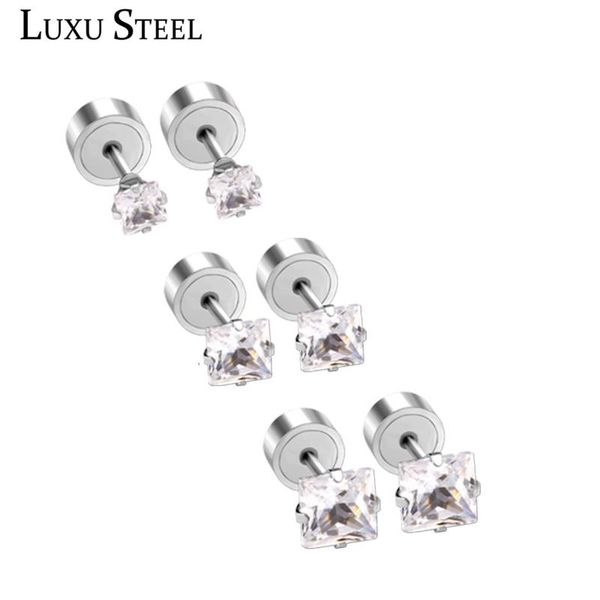 earings 2021 aretes titanium steel size 3mm/4mm/5mm square cubic zirconia stud earring fashion jewelry girl accessorie, Golden;silver
earings 2021 aretes titanium steel size 3mm/4mm/5mm square cubic zirconia stud earring fashion jewelry girl accessorie, Golden;silver
