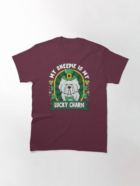 men's t-shirts old english sheepdog sheepie is my lucky charm st patricks classic t-shirt, White;black
men's t-shirts old english sheepdog sheepie is my lucky charm st patricks classic t-shirt, White;black