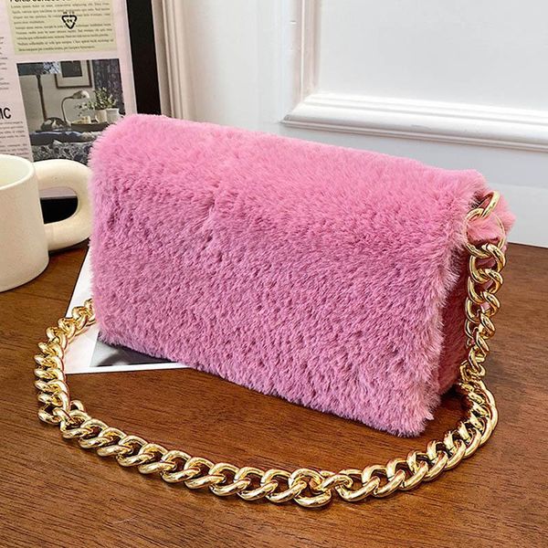 evening bags small soft faux fur flap crossbody for women thick chain shoulder bag winter simple solid color female handbags and purses
evening bags small soft faux fur flap crossbody for women thick chain shoulder bag winter simple solid color female handbags and purses