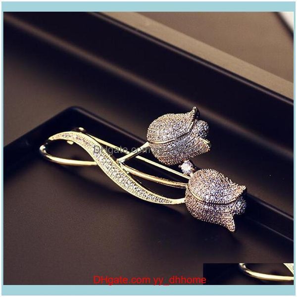 pins, brooches jewelry trendy design valentine gift rose fashion luxury 18k gold plated women holiday party brooch ornament drop delivery 20, Gray
pins, brooches jewelry trendy design valentine gift rose fashion luxury 18k gold plated women holiday party brooch ornament drop delivery 20, Gray
