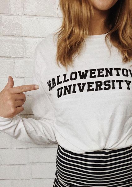 halloweentown university cute saweatshirt womens hoodies pullover fashion pure cotton graphic jumper casual women outfits fit sweats top, Black
halloweentown university cute saweatshirt womens hoodies pullover fashion pure cotton graphic jumper casual women outfits fit sweats top, Black