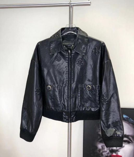 women's jackets 2021 autumn and winter leather jacket skirt suit short version high-class atmosphere, very good-looking, Black;brown 
women's jackets 2021 autumn and winter leather jacket skirt suit short version high-class atmosphere, very good-looking, Black;brown