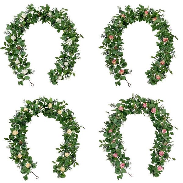decorative flowers & wreaths vine artificial 72in silk flower rose leaf eucalyptus rattan garland string with leaves wall party garden decor
decorative flowers & wreaths vine artificial 72in silk flower rose leaf eucalyptus rattan garland string with leaves wall party garden decor