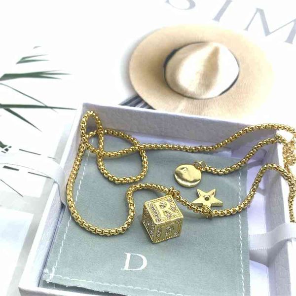 70% off outlet online dice series pentagram letter high version necklace femininity fashion net red jewelry, Black
70% off outlet online dice series pentagram letter high version necklace femininity fashion net red jewelry, Black
