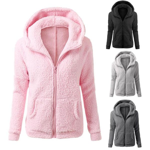 women's jackets women winter 2021 fleece jacket womens thicken warm coat female windproof polar basic plus size wholesale, Black;brown
women's jackets women winter 2021 fleece jacket womens thicken warm coat female windproof polar basic plus size wholesale, Black;brown
