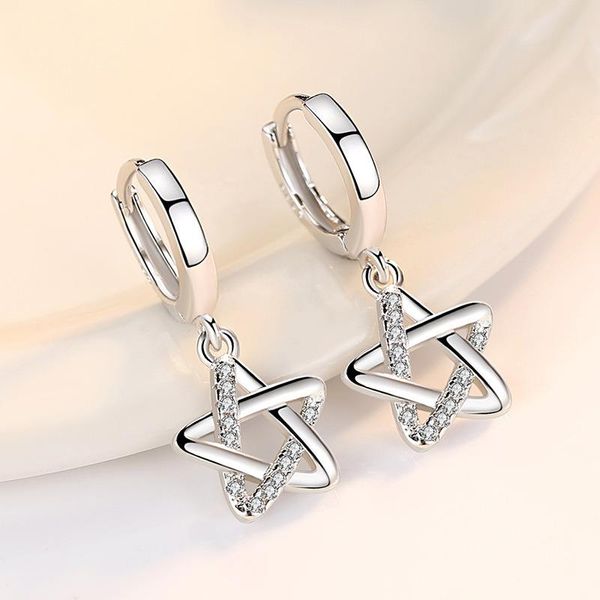 dangle & chandelier korean geometric crystal zircon pentagram drop earrings for women earring earings jewelry earing brincos brinco oorbelle, Silver
dangle & chandelier korean geometric crystal zircon pentagram drop earrings for women earring earings jewelry earing brincos brinco oorbelle, Silver