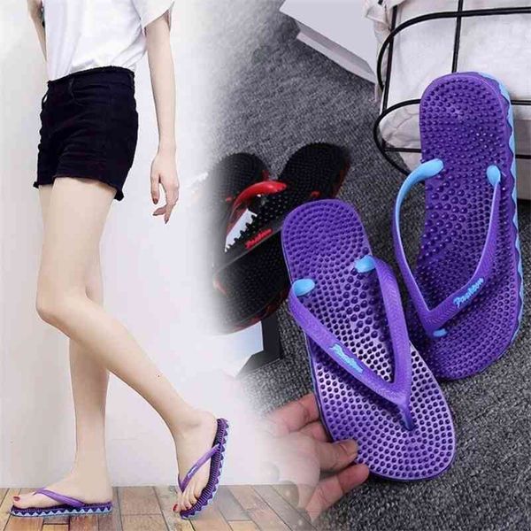 slippers summer outdoor non-slip women's flip flops massage home ladies 210310, Black
slippers summer outdoor non-slip women's flip flops massage home ladies 210310, Black