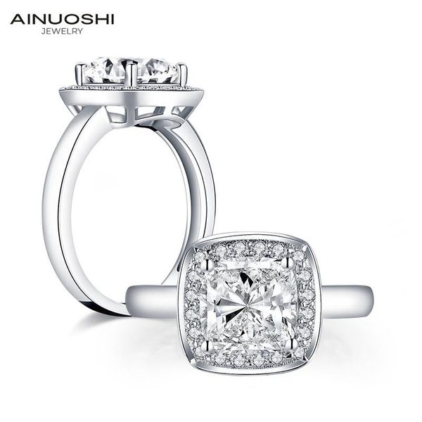 cluster rings ainuoshi 925 sterling silver 2.5 s cushion cut engagement ring for women simulated diamond anniversary wedding, Golden;silver
cluster rings ainuoshi 925 sterling silver 2.5 s cushion cut engagement ring for women simulated diamond anniversary wedding, Golden;silver
