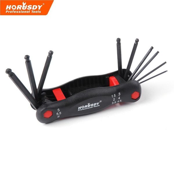 in1 folding ball point key set with rubber grip metric ended hex allen wrench bicycle repair hand tools
in1 folding ball point key set with rubber grip metric ended hex allen wrench bicycle repair hand tools