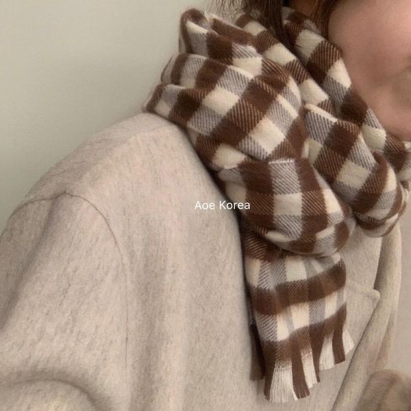 scarves winter korea dongdaemun plaid scarf ins wind retro classic couple warm double-sided imitation cashmere, Blue;gray
scarves winter korea dongdaemun plaid scarf ins wind retro classic couple warm double-sided imitation cashmere, Blue;gray