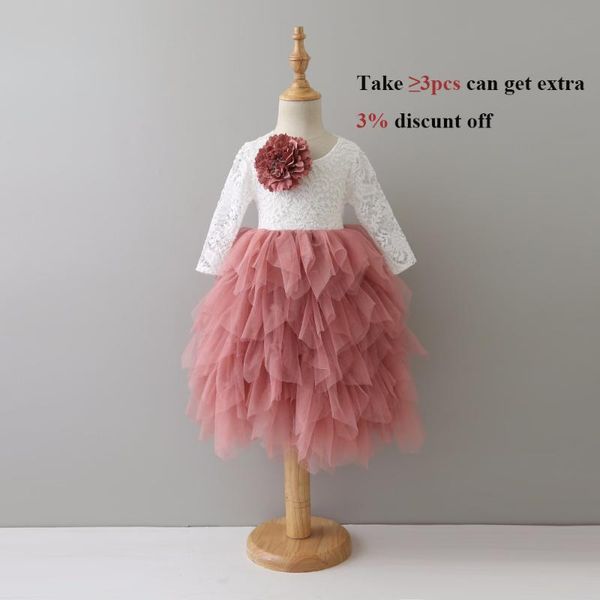 girl's dresses 2021 sale girls lace long sleeves dress princess girl v back maxi grey tulle puffy costumes for wedding birthday, Red;yellow
girl's dresses 2021 sale girls lace long sleeves dress princess girl v back maxi grey tulle puffy costumes for wedding birthday, Red;yellow