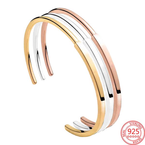 new 100% 925 sterling silver original classic series i-d open bracelet fit beads charms diy gift for women girl fine bangle, Golden;silver
new 100% 925 sterling silver original classic series i-d open bracelet fit beads charms diy gift for women girl fine bangle, Golden;silver