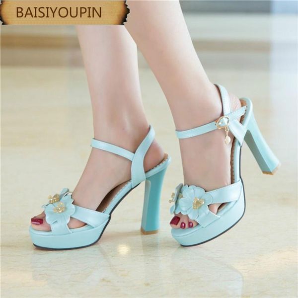 fish mouth high heel sandals sweet and rough with waterproof table flower princess shoes heeled womens 32-43, Black
fish mouth high heel sandals sweet and rough with waterproof table flower princess shoes heeled womens 32-43, Black