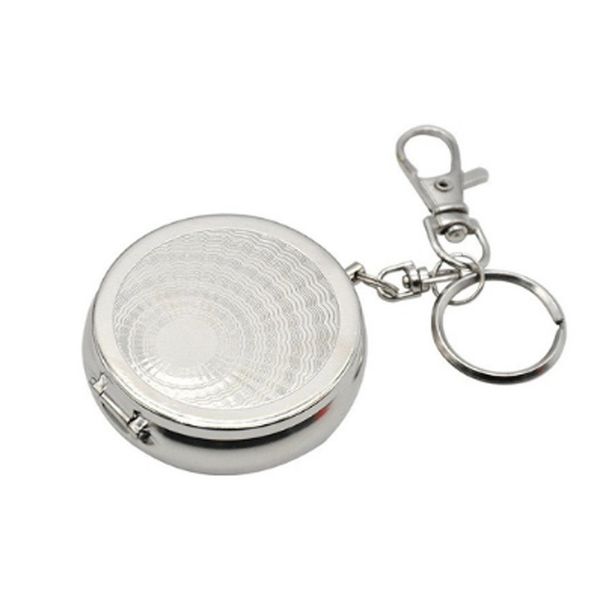 pocket ashtray/vehicle cigarette ashtray mini stainless steel ashtray with key chain and cigarette snuffer, Silver
pocket ashtray/vehicle cigarette ashtray mini stainless steel ashtray with key chain and cigarette snuffer, Silver