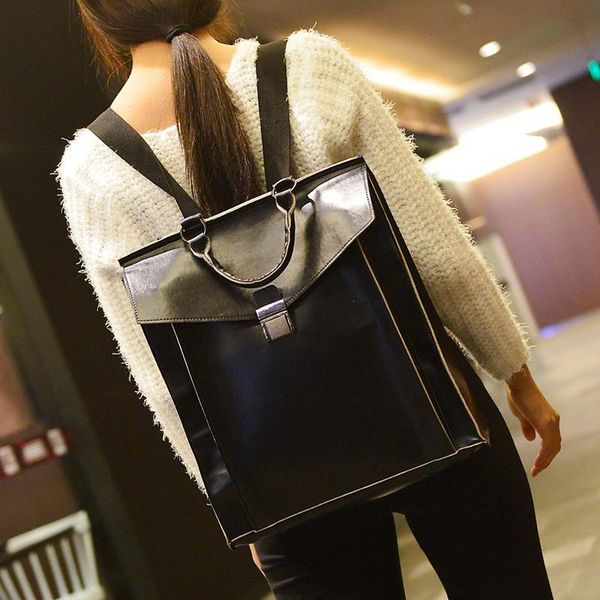 backpack fashion personality pu leather college style retro shoulder bag student styling british travel
backpack fashion personality pu leather college style retro shoulder bag student styling british travel