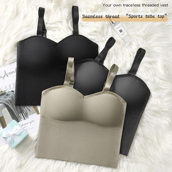 camisoles & tanks summer women tank crop 2021 sport bra female streetwear solid color seamless u-shaped back plus size underwear, Black;white
camisoles & tanks summer women tank crop 2021 sport bra female streetwear solid color seamless u-shaped back plus size underwear, Black;white