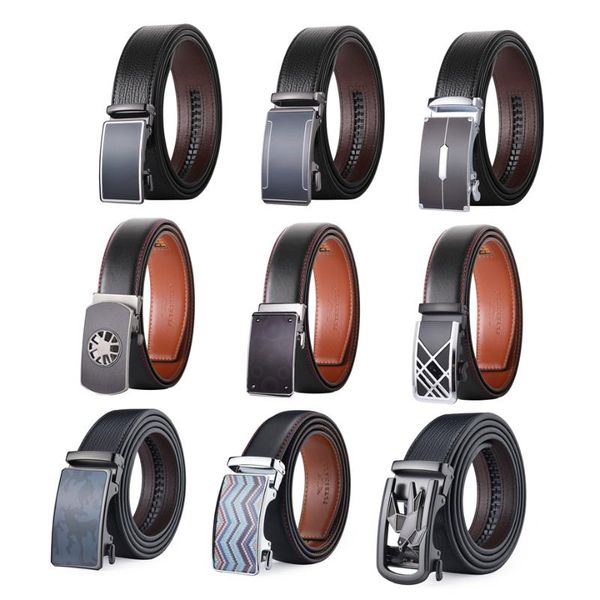 belts rsfocus mens cowhide leather belt alloy automatic buckle classic casual formal for men suit dress strap r100, Black;brown
belts rsfocus mens cowhide leather belt alloy automatic buckle classic casual formal for men suit dress strap r100, Black;brown