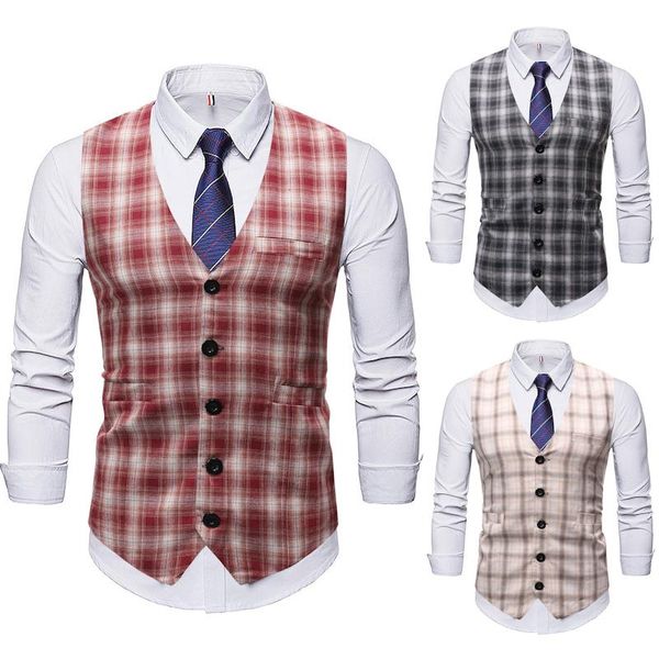 men's vests arrival dress for men slim fit mens suit vest male waistcoat gilet homme casual sleeveless formal business jacket v802, Black;white
men's vests arrival dress for men slim fit mens suit vest male waistcoat gilet homme casual sleeveless formal business jacket v802, Black;white