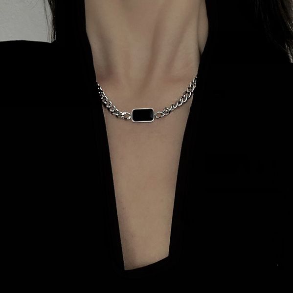 amulet pendants fashion simple personality neck chain punk geomantic diamond necklace net red temperament design sense hip hop woman, Golden;silver
amulet pendants fashion simple personality neck chain punk geomantic diamond necklace net red temperament design sense hip hop woman, Golden;silver