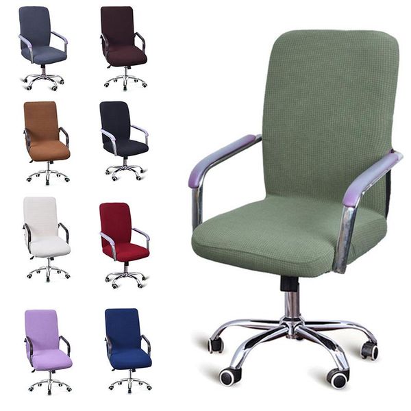 solid office computer chair covers spandex split seat cover anti-dust universal black green armchair 11 colors
solid office computer chair covers spandex split seat cover anti-dust universal black green armchair 11 colors