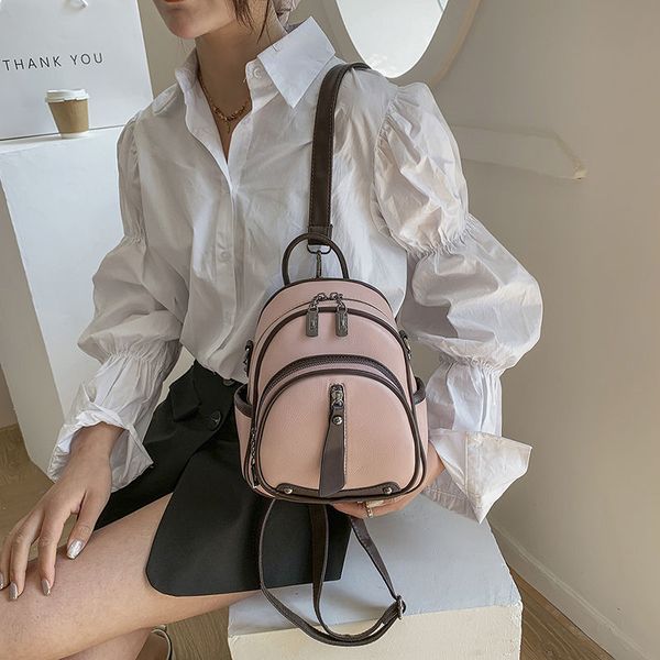 new fashion brand women bag backpack fashion color contrast shoulder bag mini backpack cross-body shoulders multifunctional bag
new fashion brand women bag backpack fashion color contrast shoulder bag mini backpack cross-body shoulders multifunctional bag