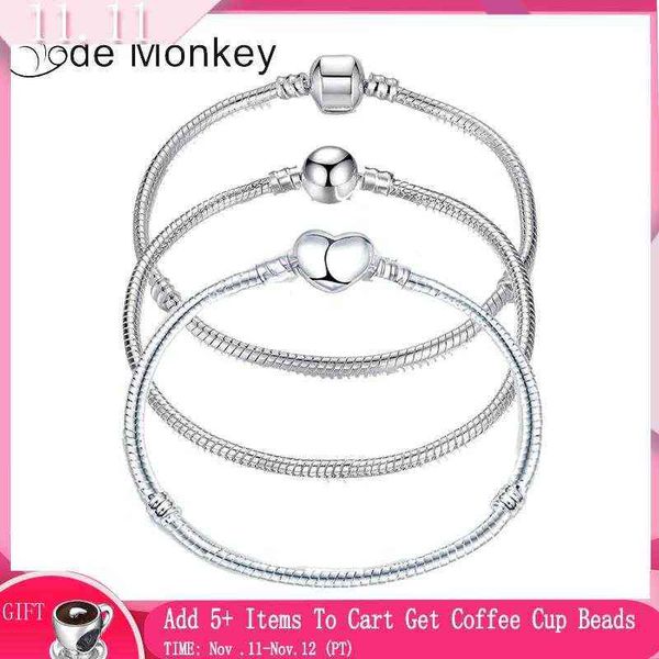 17-21cm silver color love snake chain bracelet fit original design beads charm diy bead bangles jewelry making fashion gift, Black
17-21cm silver color love snake chain bracelet fit original design beads charm diy bead bangles jewelry making fashion gift, Black