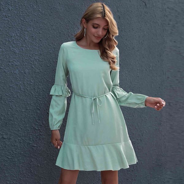 jumpsuit green solid spring for women o neck long sleeve mini holiday es casual sashes vestidos, Black;white
jumpsuit green solid spring for women o neck long sleeve mini holiday es casual sashes vestidos, Black;white
