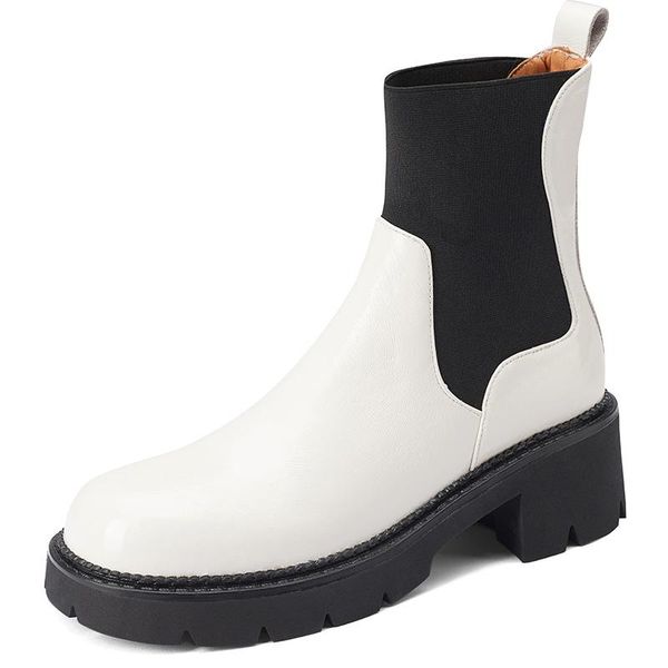 boots 2021 autumn winter ankle women shoes thick bottom black white round toe footwear elegant height increasing punk a18
boots 2021 autumn winter ankle women shoes thick bottom black white round toe footwear elegant height increasing punk a18