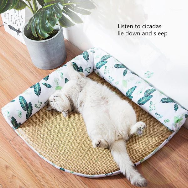 cat beds & furniture plush bed sweet basket summer breathable mat products for cats pet ice silk sofa style washable1
cat beds & furniture plush bed sweet basket summer breathable mat products for cats pet ice silk sofa style washable1