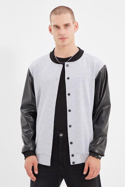 men's sweaters trendyol men 's regular fit cycling lapel paneled cardigan tmnaw22hi0770, White;black
men's sweaters trendyol men 's regular fit cycling lapel paneled cardigan tmnaw22hi0770, White;black