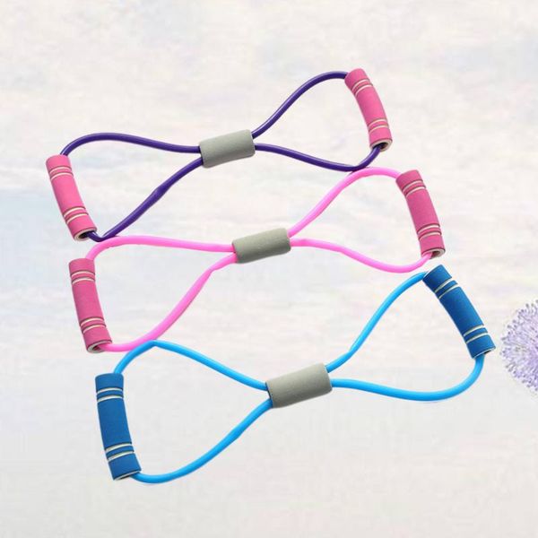 pcs flat latex elastic resistance band 8 shape for training pilates and physical therapy (blue, purple,) bands
pcs flat latex elastic resistance band 8 shape for training pilates and physical therapy (blue, purple,) bands