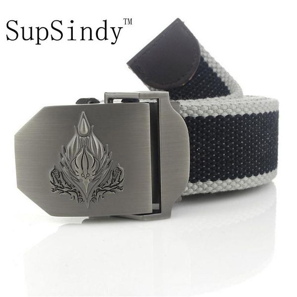 supsindy men&women canvas belt flame monster metal buckle luxury jeans belts for men military tactical vintage strap male, Black;brown
supsindy men&women canvas belt flame monster metal buckle luxury jeans belts for men military tactical vintage strap male, Black;brown