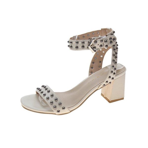 sandals 2021sandals women summer fashion women's roman retro rivet ankle strap casual ladies shallow high heel, Black
sandals 2021sandals women summer fashion women's roman retro rivet ankle strap casual ladies shallow high heel, Black