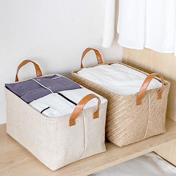 2pcs storage basket eco-friendly household boxes foldable handles laundry baskets toys sundries deskorganizer
2pcs storage basket eco-friendly household boxes foldable handles laundry baskets toys sundries deskorganizer