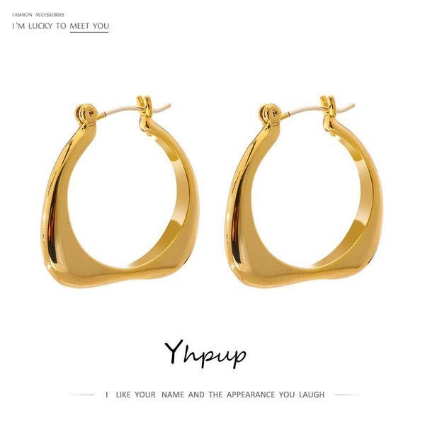 hoop & huggie yhpup minimalist round hollow earrings jewelry trendy 14 k metal gold color copper bijoux femme accessories gift, Golden;silver
hoop & huggie yhpup minimalist round hollow earrings jewelry trendy 14 k metal gold color copper bijoux femme accessories gift, Golden;silver